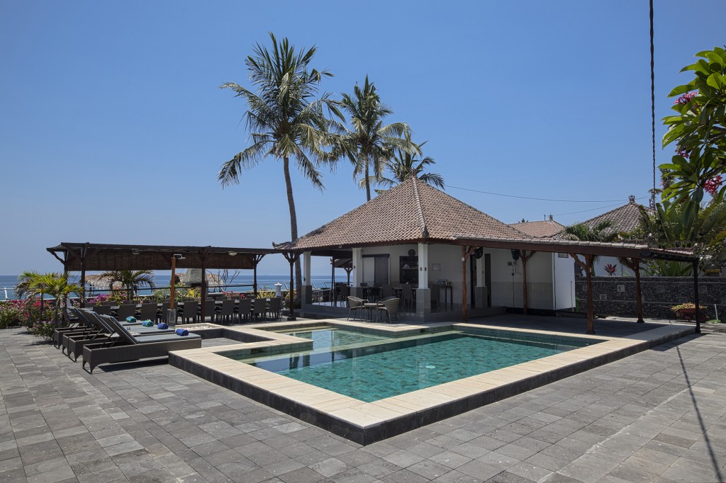 Bali beach resort met zwembad