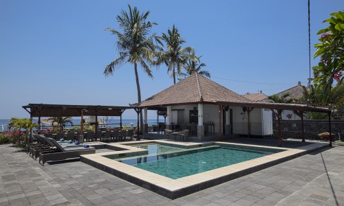 Bali beach resort met zwembad